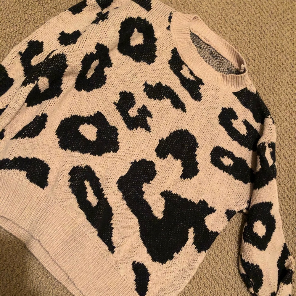 Cheetah Sweater